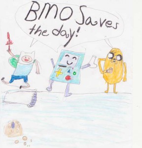 BMO, Jake, and Finn – Adventure Time – Cyborg Menagerie